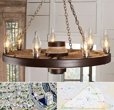 فروشگاه لوستر در قاسم آباد مشهد 