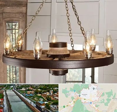 فروشگاه لوستر در مراغه