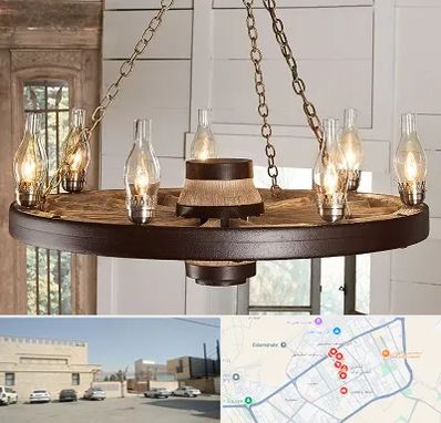 فروشگاه لوستر در نواب اسلامشهر