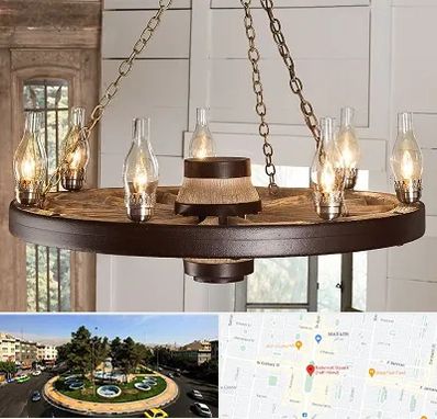 فروشگاه لوستر در هفت حوض 