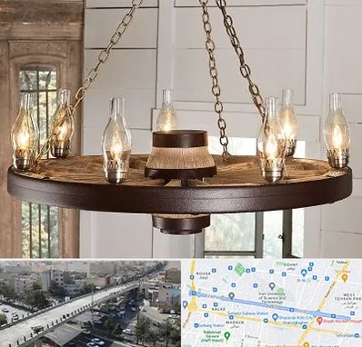 فروشگاه لوستر در فرجام