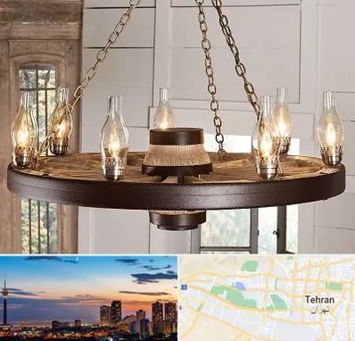 فروشگاه لوستر در غرب تهران 