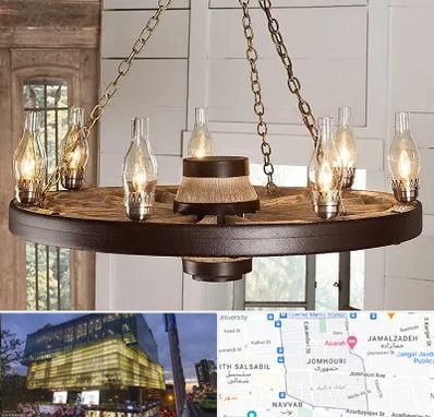 فروشگاه لوستر در جمهوری 