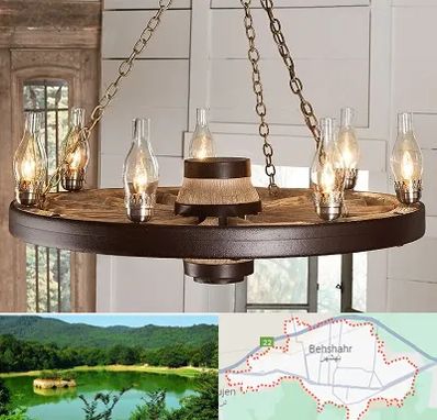 فروشگاه لوستر در بهشهر