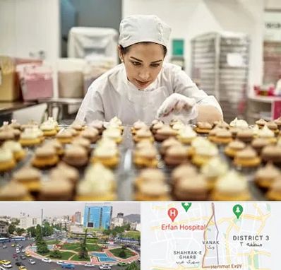 قنادی در ونک تهران