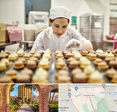 قنادی در شهر ری