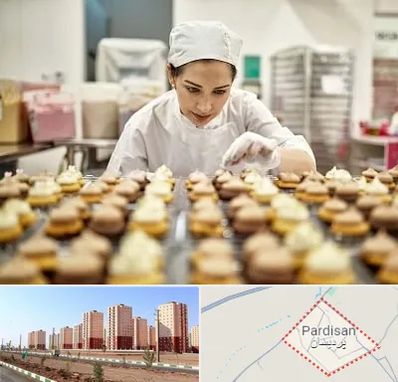 قنادی در پردیسان قم