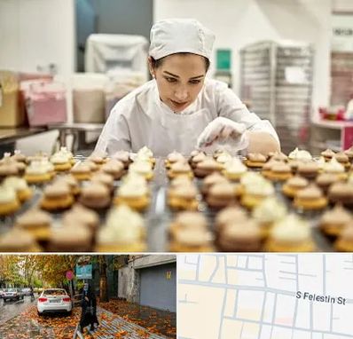 قنادی در خیابان فلسطین