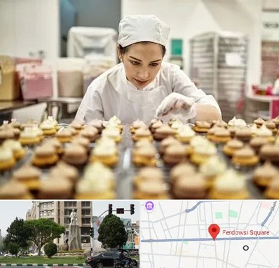 قنادی در میدان فردوسی تهران