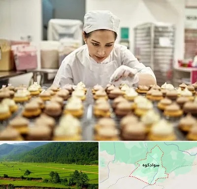 قنادی در سوادکوه