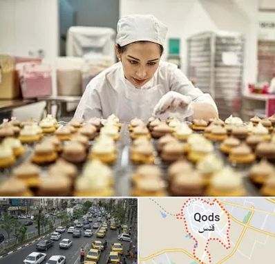 قنادی در شهر قدس