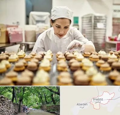 قنادی در شاندیز مشهد