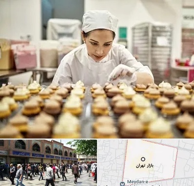 قنادی در بازار تهران