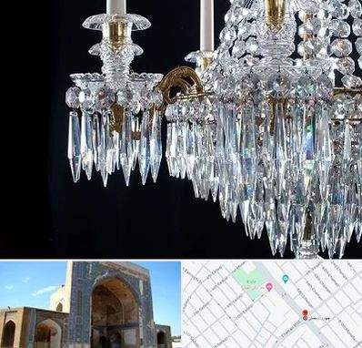 لوستر فروشی در مصلی مشهد