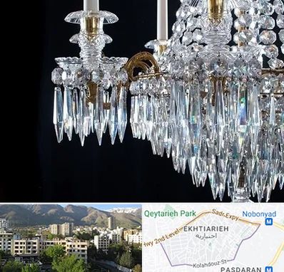 لوستر فروشی در اختیاریه 