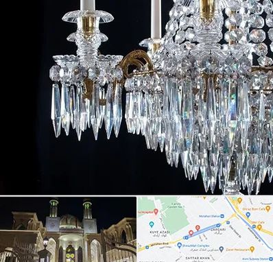 لوستر فروشی در زرگری شیراز