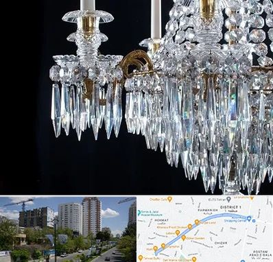 لوستر فروشی در اندرزگو