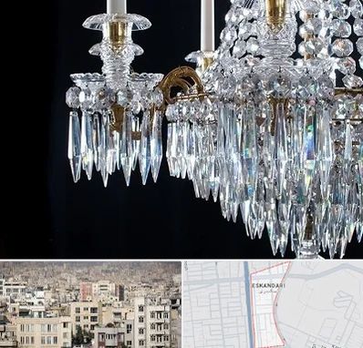 لوستر فروشی در اسکندری