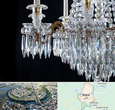 لوستر فروشی در بابل