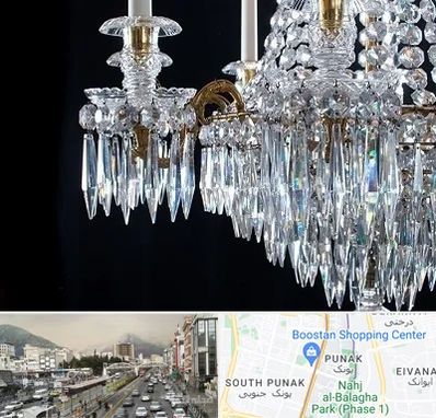 لوستر فروشی در پونک 