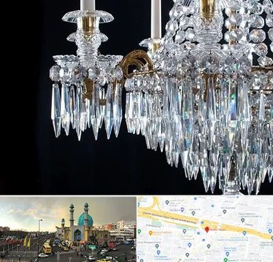 لوستر فروشی در رسالت 