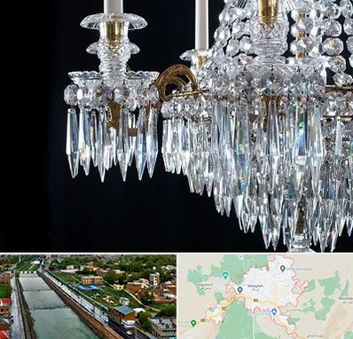 لوستر فروشی در مراغه