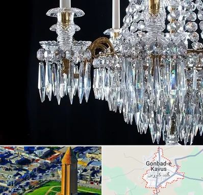 لوستر فروشی در گنبد کاووس