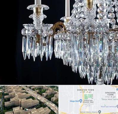 لوستر فروشی در اکباتان 