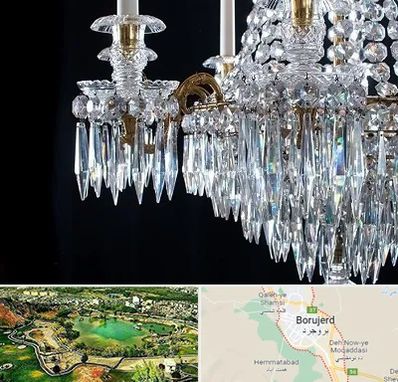 لوستر فروشی در بروجرد