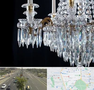 لوستر فروشی در منطقه 17 تهران 