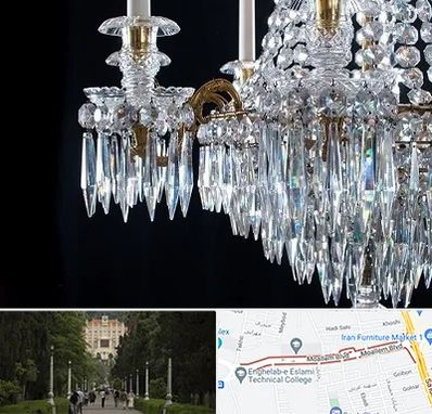 لوستر فروشی در بلوار معلم رشت 