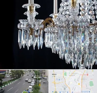 لوستر فروشی در ستارخان 