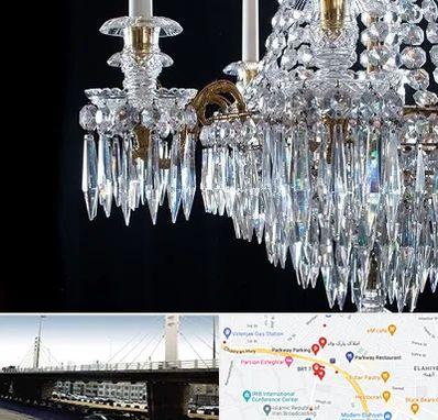 لوستر فروشی در پارک وی 