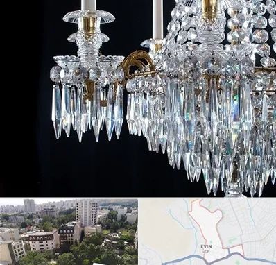 لوستر فروشی در اوین