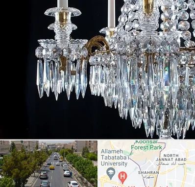 لوستر فروشی در شهران 