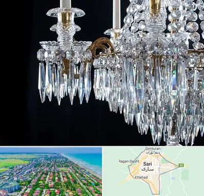 لوستر فروشی در ساری