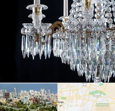 لوستر فروشی در شرق تهران 