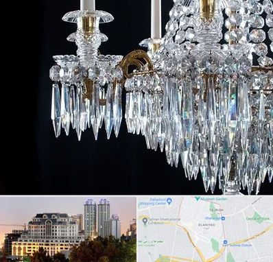 لوستر فروشی در فرشته 