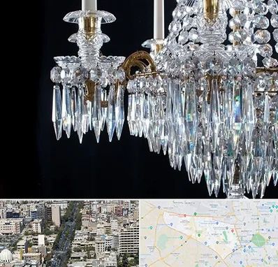 لوستر فروشی در منطقه 18 تهران 