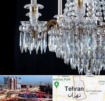 لوستر فروشی در صادقیه 