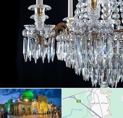 لوستر فروشی در آستانه اشرفیه