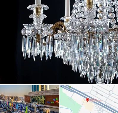 لوستر فروشی در لاله پارک تبریز