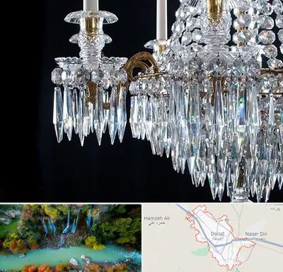 لوستر فروشی در دورود