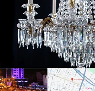 لوستر فروشی در آبرسان تبریز