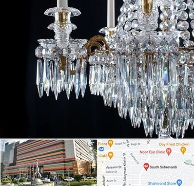 لوستر فروشی در سهروردی 