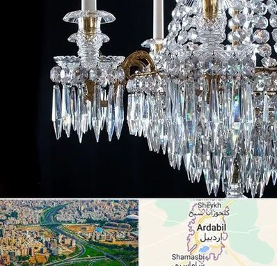 لوستر فروشی در اردبیل