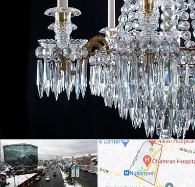 لوستر فروشی در اقدسیه 