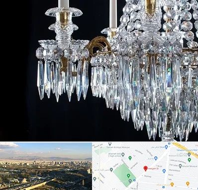 لوستر فروشی در هنگام 