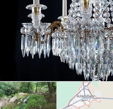 لوستر فروشی در آزادشهر