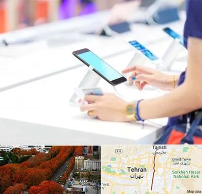 پخش عمده موبایل در ولیعصر 